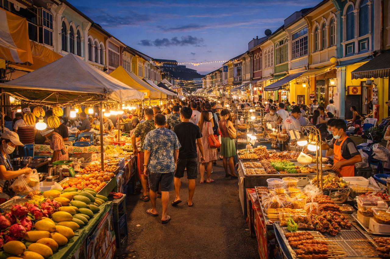 Phuket Town Markets