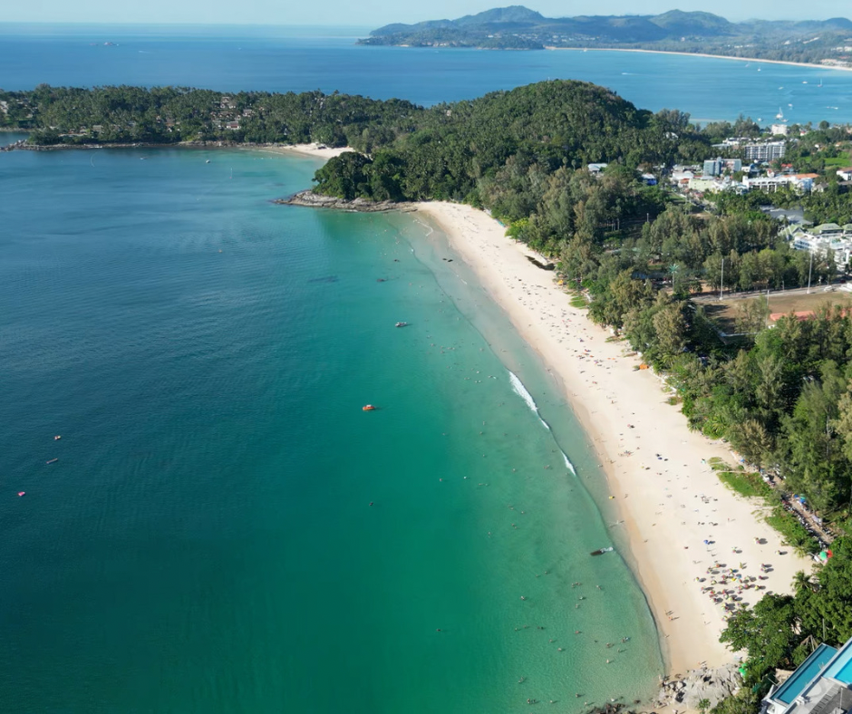 Surin Beach in Phuket is one of the island's most beautiful beaches for a relaxing holiday.