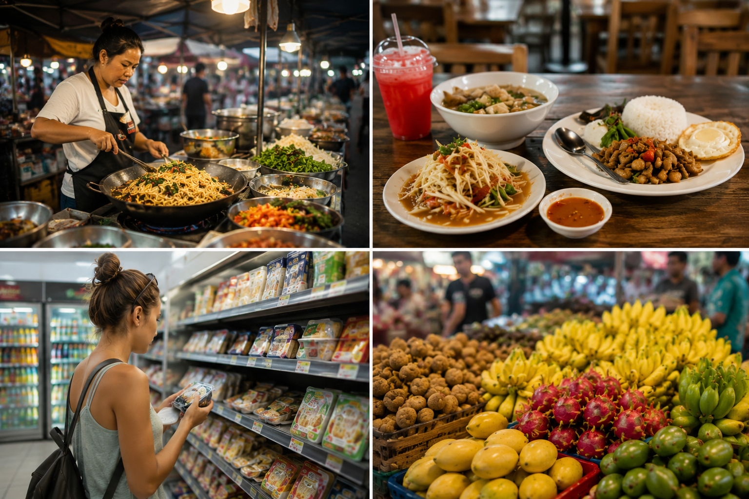 Where to Eat Cheaply and Deliciously in Phuket: Food Prices, Markets, Cafes, and 7-Eleven Stores