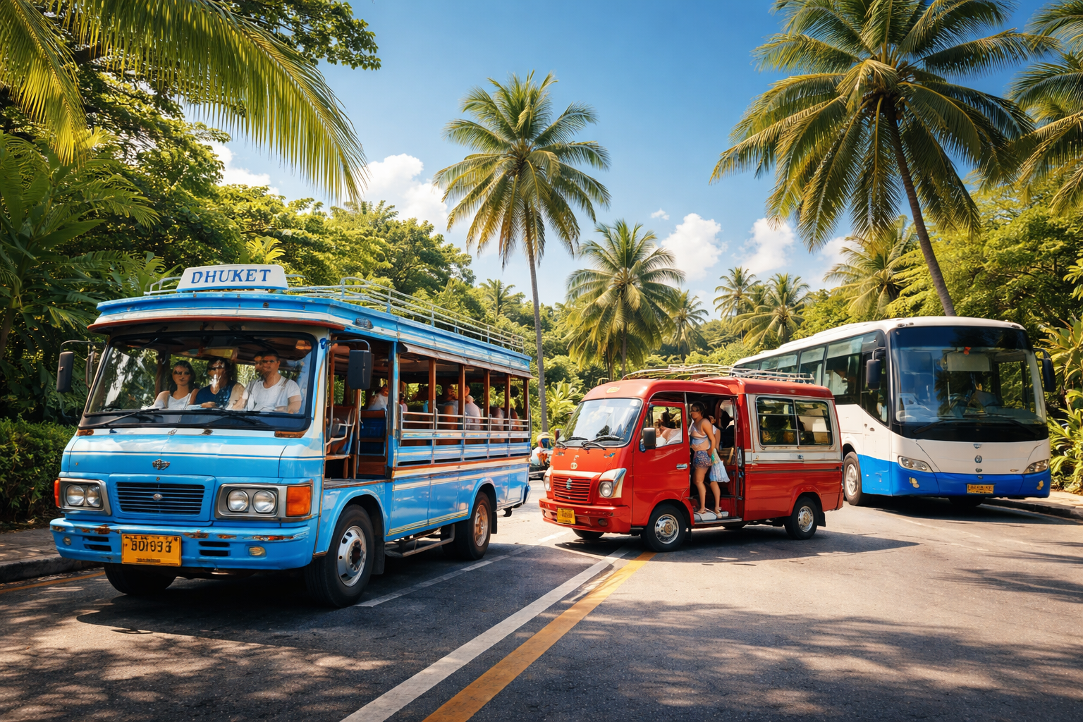 Транспорт на Пхукете в 2026 году: полный гид для туристов